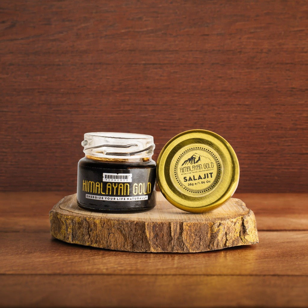 Pure Himalayan Gold Shilajit Resin – Organic Shilajit with Fulvic, Natural Shilajit for Energy