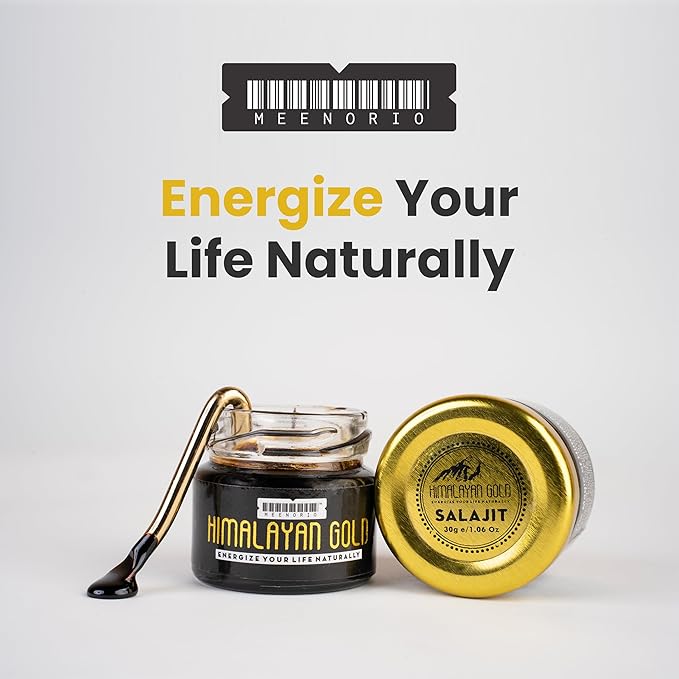 Pure Himalayan Gold Shilajit Resin – Organic Shilajit with Fulvic, Natural Shilajit for Energy - Fairfizm